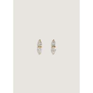 Boucles d'oreilles en diamant style poire ange - Product Image 2