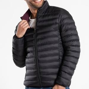 Wholesale Price <b>Top</b> Quality Custom Winter Puffer Jacket <b>Men</b> Bubble Fur Collar Waist Padding <b>Men</b> Outdoor Jackets OEM Service - Product Image 2