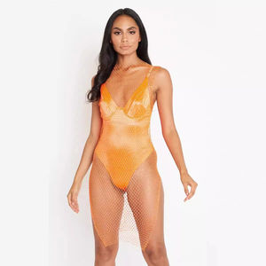 ชุดสูทงานปาร์ตี้ผ้าตาข่ายสำหรับผู้หญิงชุดสูทตาข่ายผ้านุ่มสบายดีไซน์ตามสั่งใหม่ล่าสุด - Product Image 5