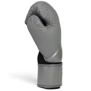 Guantes de boxeo de entrenamiento de perforación profesional de 14OZ con logotipo personalizado para cierre Equipo de boxeo de cuero artificial de alta calidad - Product Image 3