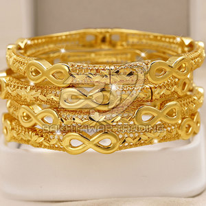 Lightweight Wholesale Jewelry Customized Daily Wear Fashion Jewelry Classic Plain Bangles <b>for</b> <b>Women</b> - Product Image 1
