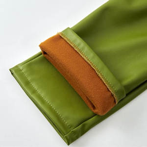 2023 nuevo último diseño de peso ligero de piel sintética hombres Jogger pantalones precio al por mayor pantalones personalizados Color Jogger Pent hombres - Product Image 2