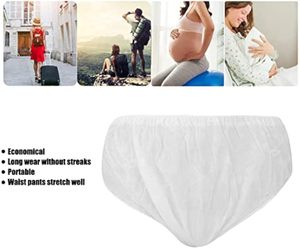 Ropa interior no tejida desechable unisex, bragas de viaje ropa interior de un solo uso, calzoncillos de spa para viajes Hotel Spa - Product Image 4