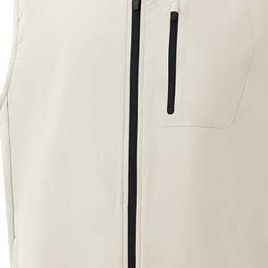 Custom Men Softshell Vests Built With Flexible Material Providing Easy Movement And <b>Comfortable</b> Fit For Active Use - Product Image 4