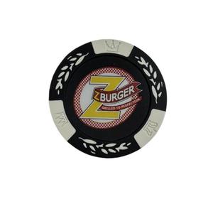 Jetons de poker en argile Monte Carlo trois tons, 14g, 40mm, durables, pour joueurs de poker, faible MOQ, personnalisables, vente en gros - Product Image 3