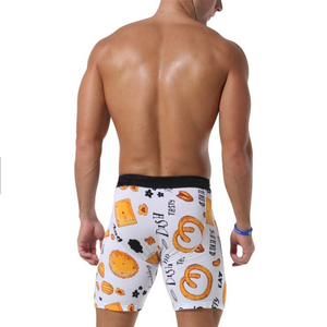 Pantalones Cortos Deportivos de Verano para Hombre 2025, Spandex/Poliéster, Diseño Sólido, Transpirables, Estampado Personalizado, Casuales, Sin Costuras, Suaves, Tipo Boxer - Product Image 6