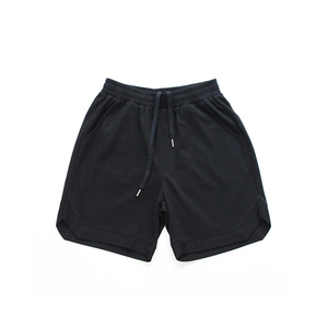 Último diseño personalizado Vintage Fitness Running 100% algodón Puff estampado gimnasio malla pantalones cortos con cordón DDP envío - Product Image 3