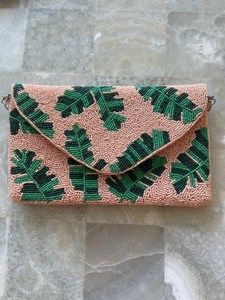 Bolso con cuentas multicolor con asa, bolso de mano, bolso de mano informal, artesanía india, hecho a mano, bolso Baguette, - Product Image 3