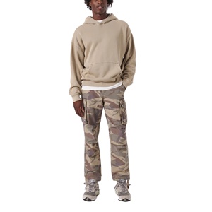 Pull à capuche surdimensionné pour homme, en tissu polaire français, en éponge/coton, épais, Streetwear, à la mode, vente en gros - Product Image 5