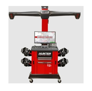 Achetez la machine d'alignement de roues Hunter, système de caméra CCD 3D 4 roues haute précision, équipement d'atelier et de garage en promotion. - Product Image 1