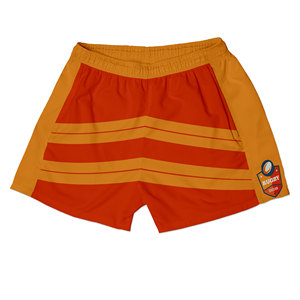 Última impresión por sublimación al por mayor hombres pantalones cortos de Rugby pantalones cortos deportivos personalizados Rugby Jersey/pantalones cortos de Rugby - Product Image 1