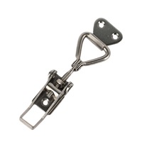 Loquet à bascule industriel en acier inoxydable 304 robuste zingué pour boucle fermeture éclair matériel produit carton boîte emballage