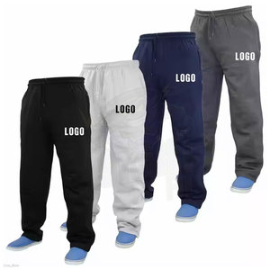 Breathable <b>Men's</b> Sports Cotton <b>Casual</b> Pants <b>Men's</b> <b>Trousers</b> Bodybuilding Jogging Gym Fitness <b>Trousers</b> Straight & Curved Striped - Product Image 1