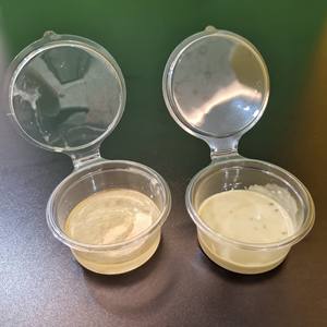 Listo para enviar Contenedor desechable para salsa To Go Tazas de salsa de plástico PET 2oz 60ml con tapa con bisagras Fabricante Tien Duc - Product Image 2