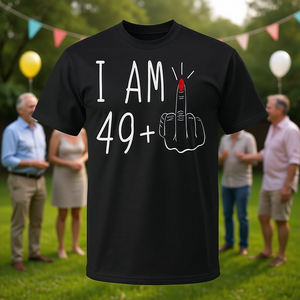 T-shirt Promozionale per Adulti e Anziani di 49-50 Anni, Non Adatta ai Bambini - Product Image 3