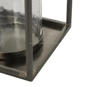 Farol de Bambú Negro Contemporáneo para Decoración Navideña Moderna, Accesorios para el Hogar de Lujo Hechos a Mano - Product Image 5