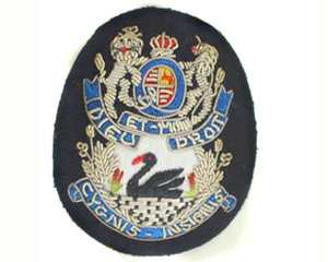 Badges brodés à la main en fil de bullion, OEM, badges brodés de bonne qualité - Product Image 2