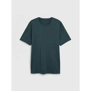 Precio barato al por mayor diseño personalizado de los hombres Boxy Fit Drop Shoulder Camiseta 100% algodón liso Unisex Slim Fit - Product Image 4