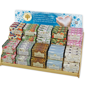 "Caja de exhibición de cartón corrugado impresa personalizada para chocolate, tarros de jabón y solución de embalaje al por menor de soporte de piso" - Product Image 5