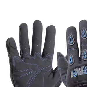 Guantes mecánicos de nailon de cuero sintético XL cómodos guantes de seguridad antideslizantes impermeables a prueba de fuego anticortes - Product Image 6