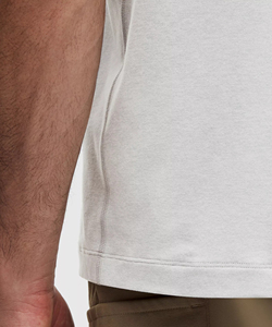 Camisetas de hombre en blanco con cuello redondo 2025, camisetas de algodón con logotipo personalizado de ajuste Regular brillante para hombre - Product Image 4