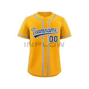 Diseño personalizado equipo juvenil patrón sublimación Softball y béisbol Jersey conjuntos uniformes 100% poliéster ropa de béisbol - Product Image 1