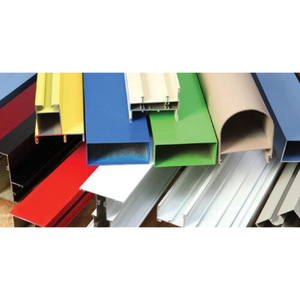 Corrosion Resistant RAL Powder Coated 6000 Series <b>Aluminum</b> Alloy <b>Profiles</b> Cutting Service for Modern Construction Decorations - Product Image 5