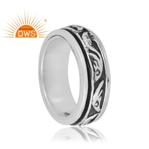 Lo último en ventas, anillo de banda nuevo de Plata de Ley 925, joyería de diseño personalizado para mujer, regalo para ella. - Product Image 2