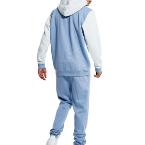 2026 Customized Logo Winter Hooded Solid Men Fleece <b>Tracksuit</b> 100% Cotton Lightweight Casual Breathable Eco-Friendly Wholesale - Product Image 3