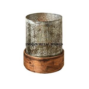 Soporte votivo de Metal con forma redonda, Juego de 3 portavelas de Metal de tamaño personalizado - Product Image 4