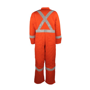 ชุดคลุมเป็ดหุ้มฉนวนกันความร้อนรุ่น high Class 3 Hi VIS X-Back สีส้มเย็น - Product Image 2