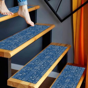 Kilim Design Printed Rug - Modern, Soft, Thick, <b>Machine</b> Washable,<b>Step</b> Rug - Product Image 2