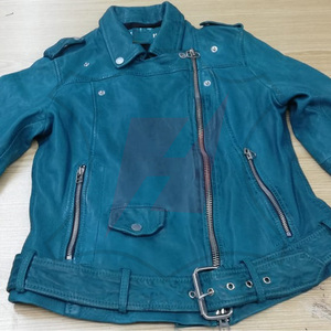 Chaqueta de Cuero Genuino para Mujer, Diseño y Color Personalizados, Chaquetas de Cuero para Mujer Adulta a Precio de Mayoreo - Product Image 2