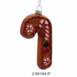 Adornos Navideños de Cristal Pintados a Mano, Clásicos, a Todo Color, con Diseños de Pasteles, Donas, Dulces y Decoraciones para el Árbol de Navidad - Product Image 6