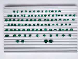 Cabochon d'émeraude zambienne pierre précieuse verte naturelle pierre polie en vrac pour bague pendentif bijoux ou emballage de fil - Product Image 4