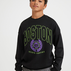 Sudaderas de cuello redondo de poliéster personalizadas de alta calidad, estilo informal sublimado para niños, bebés, sudaderas con capucha de grupo de edad - Product Image 5