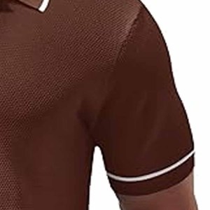 Chemises de golf pour hommes en coton 100% grande taille à manches courtes, logo personnalisé brodé, chemises polo pour hommes, téléchargées par Dress Sports - Product Image 3