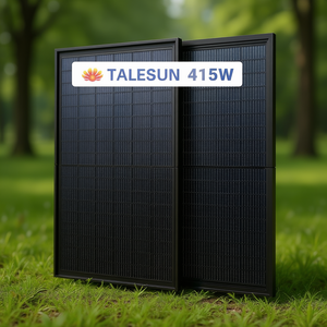 แผงโซลาร์เซลล์ Talesun 415W BIPRO แบบสองหน้า สีดำทั้งหมด HJT รุ่น TM7G54M/415W(H) - Product Image 3