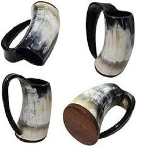 <b>Black</b> Mirror Polished Horn Drinkware Demandable Product Horn Natural Buffalo Horn Decorative Beer <b>Mug</b> Viking Drinking Horn Glass - Product Image 6