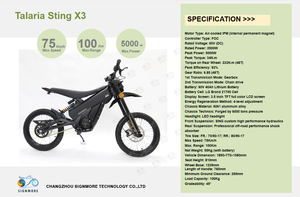 <span class=keywords><strong>Moto</strong></span> <span class=keywords><strong>Elettrica</strong></span> con la Massima Autonomia 75Km/h <span class=keywords><strong>Talaria</strong></span> Xxx <span class=keywords><strong>Moto</strong></span> Elettriche - Product Image 5