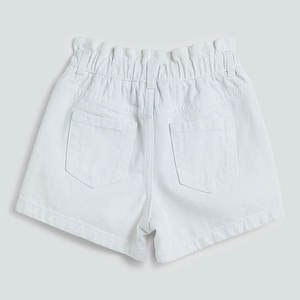 Shorts d'été pour enfants en coton à motif de dessin animé décontracté à la mode Shorts en papier blanc Shorts en jean pour enfants - Product Image 2