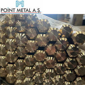 Barre en laiton de 20 mm Cu Zn39Pb3 Point Metal, longueur 3000 mm, services de soudage, pliage, découpe pour raccords en laiton - Product Image 3