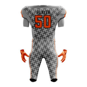 Precio al por mayor uniforme de fútbol americano ropa deportiva servicio OEM mejor Material personalizado uniforme de fútbol americano de alta resistencia - Product Image 3