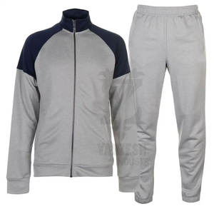 2023 personnalisé hommes vêtements de sport haute polaire respirant Jogging survêtement fermeture éclair nouvelle fermeture à glissière automne coupe-vent Plus ensembles - Product Image 1