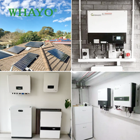 Paquet complet 3Kw 5Kw 6Kw Système d'onduleur solaire hybride Onduleur Growatt Batterie au lithium Stockage deye Énergie solaire Ener renouvelable