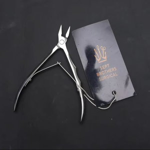 Cortaúñas Profesional de Acero Inoxidable |   Cortacutículas Afilado para Manicura y Pedicura - Product Image 1