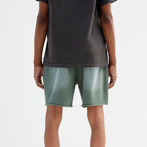 Hot Selling 2025 <b>Men's</b> Acid Wash Casual <b>Shorts</b> High Quality Cotton Material Light Weight OEM ODM Solid Pattern Quick Dry - Product Image 6