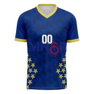 Bajo MOQ 2025 Camiseta de fútbol para hombres Camiseta de fútbol de alta calidad Camiseta de fútbol personalizada para hombres a la venta OEM ODM con servicio - Product Image 2
