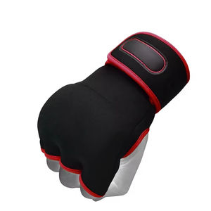 Gants intérieurs rembourrés de gel avec logo personnalisé Gants en coton enveloppé avec support de poignet Gants de protection anti-UV pour gel - Product Image 1