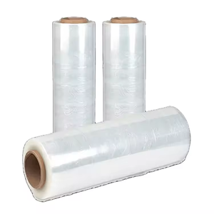 Di alta qualità LLDPE Stretch Wrapping pellicola rotolo di copertura Pallet trasparente con resistenza allo strappo a prova di umidità logistica durezza morbida - Product Image 4